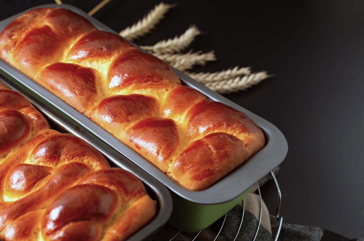 Brioche tressée Recette de Pain